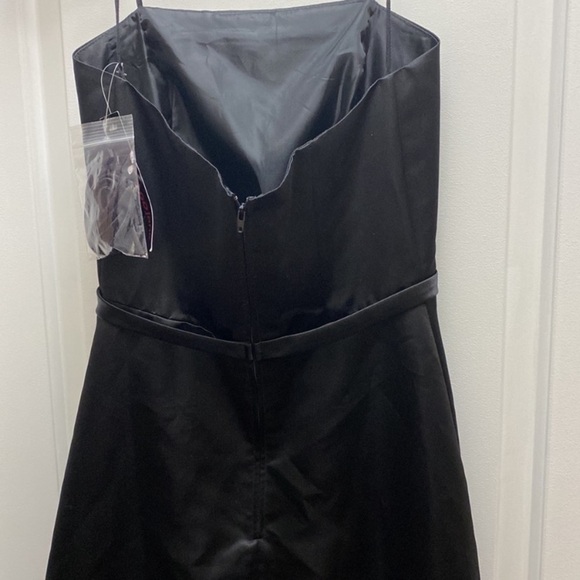 NWT GoJane prom formal cocktail size small sleeveless black dance dress - Picture 5 of 12